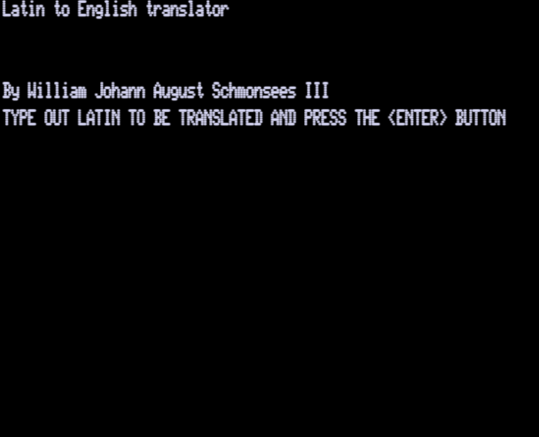 Screen shot